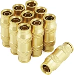 Qwork Push To Connect Fittings - 3/8" Tube, 10 Pack Union,. Fixed Price $28.59.