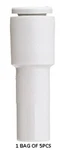 Smc Kq2 Pneumatic Straight Tube-to-tube Adapter,plug In 1/8 In-kq2r01-07a (5pcs). Fixed Price $25.96.