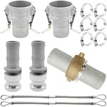 2pcs 2 Inch Type C And E, Pin Lug, Aluminum Cam Lock , White. Fixed Price $60.99.