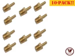 10 Pack 1/8"x1/8" Brass Male Npt Barb Hose Straight Fitting 125-2a. Fixed Price $71.30.