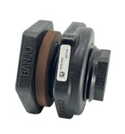 Banjo Poly Bulkhead Tank Fitting With Fkm Gasket 3/4" - Tf075v. Fixed Price $22.99.