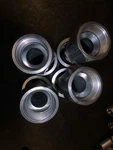 Gates G20170-2020, 20gs-20fjx Hydraulic Fittings With Crimp Collars (4 Pcs). Fixed Price $343.21.
