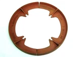 Pair Of Wade W-3500-dc Cast Iron Deck Clamp Plates For Roof Drain Assembly Kb. Fixed Price $38.24.