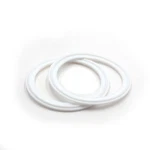 Hfs(r) 2pcs 6" Tri Clamp Sanitary Gasket Ptfe Fits Tri-clover Type Ferrule. Fixed Price $25.99.