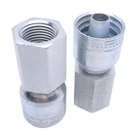 Lot Of 2 Danfoss 1aa8fp8 Straight Crimp Hose Fittings, 1/2in Nptf, -8. Fixed Price $30.00.