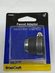 Brasscraft Sf0020x Hose Connector Adaptor 55/64-27 Male Thread X 9/16" Id. Fixed Price $9.25.