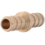 Sharkbite 3/8 Inch Crimp Coupling, Brass Plumbing Fitting, In., Copper. Fixed Price $10.99.