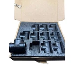 Home Tzh Black Malleable Cast Iron Pipe Threaded Tee 3/4 Inch Fittings Plumbing. Fixed Price $39.99.