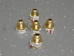 (5) Anderson Metals Brass 1/2" Fnpt X 3/8" Male Flare Gas Adapter Fe Coupling. Fixed Price $19.99.