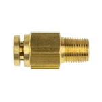 Push-to-connect Fitting - Fits 1/4" Air Tube Tubing 1/8"-27 Npt Male Thread. Fixed Price $1.99.