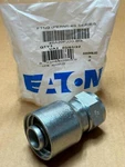 Eaton Crimp Fitting 4 Wire 4s Ser 1-1/4" -12 Hose 1-5/8-12 Sae 37 Jic Swivel. Fixed Price $78.99.