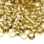 Brass Compression Fitting, Sleeve Fitting Ferrules 1/2" Tube. Fixed Price $14.93.
