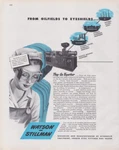 1944 Print Ad Watson Stillman Hydraulic Equipment Forged Steel Fittings Illus. Fixed Price $7.46.