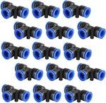 15 Pcs 3/8 Push Fittings, Plastic To Connect Inch/ 10mm, Inch. Fixed Price $17.44.