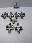 Lot Of 13 Parker A-lok 8et8-316 1/2 X Ss Compression Tee. Fixed Price $389.99.