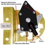 Evinrude Johnson Fuel Pump Replacement Kit 3 Cyl 60 70 All Vro Equipped Models. Fixed Price $95.00.