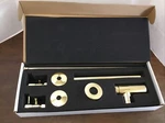 Westbrass Pedestal Sink Lavatory Supply Line Kit D1438qrl-01 Polished Brass New. Fixed Price $115.00.