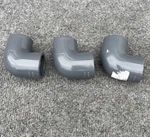 Lot Of 3- Georg Fischer 806-010 1 Pvc Sch 80 90 Elbow New Other. Fixed Price $16.99.