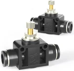 Tailonz Pneumatic Scf-1/4 Air Flow Control Valve With Push-to-connect Fitting, I. Fixed Price $15.07.