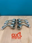 6 Parker Style 13943-4-4 Hydraulic Hose Crimp Fittings 1/4 X Fjic 90. Fixed Price $21.95.