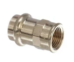 Viega Propress 1/2 In. Press X 3/8 Fpt Zero-lead Bronze Adapter (10-pack). Fixed Price $13.00.