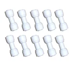 1/4 Inch O.d. Tube Straight Union Quick Connect Fittings Ro Water Filters Set.... Fixed Price $13.23.