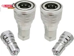 Iso 7241-b 1/4 Inch Npt Quick Disconnect Hydraulic Coupler/coupling (2 Set). Fixed Price $34.55.