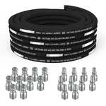 100 Ft 2-wire 1/2 Inch Hydraulic Hose With 10 Jic 37 + Nptf Fittings) - 6.... Fixed Price $322.60.