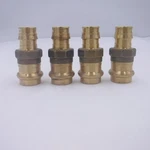 4 Pack Uponor 3/4" Propex X Copper Press Brass Adapters Lfp4517575. Fixed Price $40.99.