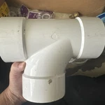 Zoro 1wjp5 Pvc Sanitary Tee, Hub, 3 In Pipe Size (9). Fixed Price $12.99.