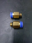 (2) Smc Kqh08-u01 8mm Push-to-connect To Male 1/8 Npt Fitting. Fixed Price $10.00.