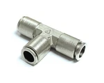 Alkon Aq64-n-6, Union Tee, 3/8" Tube Od, Nickel Plated Brass, Usa. Fixed Price $17.99.