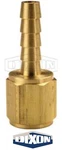 3/8" Hose Id X 1/4" Female Nptf Brass Barb Fitting 1040604c (bf32) Dixon Valve. Fixed Price $7.72.