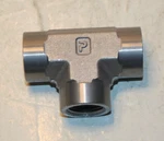 3/8 Fnpt Steel Pipe Tee Fitting Parker Mm0-s. Fixed Price $8.00.