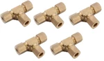 Anderson 750064-04 Tee 3-way Tube Union Pipe T Compression Brass 1/4" (5 Pack). Fixed Price $29.98.
