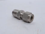 244231 New-no Box; Brennan N2404-04-04-ss Tube Adapter; Ss; 1/4" X 1/4npt. Fixed Price $18.84.