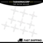Plastic Hose Barb Fitting 3/8" Od Cross 4 Way Pipe Connector Clear 10pcs. Fixed Price $17.49.