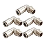 Brass Bpl Push To Connect Air Fittings Elbow 1/4" Tube Od X 1/8" Npt Male 90. Fixed Price $30.00.