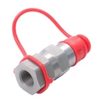 Male Coupler Plug For Bobcat 1/2" Npt Flat Face Hydraulic Quick Connect. Fixed Price $16.22.