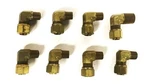 Imperial 1/8 Inch Npt Male X 1/4 Compression Brass Elbow Lot Of 8 Nos. Fixed Price $33.95.