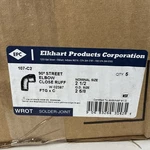 Elkhart Products 107c-2 1-1/2" Wrot Copper Ftg X C 90 Street Elbows Nib 5 Pcs. Fixed Price $67.65.