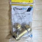 Sharkbite Brass Reducing Tee Pipe Fitting 1x1x3/4 In U416lfz. Fixed Price $17.99.