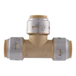 Sharkbite Max 3/4 X Push-to-connect Brass Tee Fitting, Ur370a. Fixed Price $15.50.