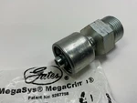 Gates G25225-0610 Male Flat-face O-ring Hydraulic Fitting, 3/8" - 6g-10mffor. Fixed Price $31.49.