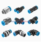 10pc New Festo T-type Gas Pipe Connector Qst-3/8-10 Fast Delivery#. Fixed Price $30.16.