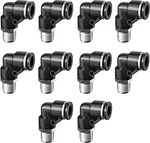 10pcs Push To Connect Fittings 1/4 Inch Tube Od X 1/8 Npt Thread Pneumatic. Fixed Price $16.77.