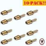 10 Pack 5/16"x3/8" Brass Male Npt Barb Hose Straight Fitting 125-5c. Fixed Price $84.97.
