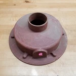 Wade W-1210-4nh Drain Body, 4" Outlet, 16" Overall Diameter - Used. Fixed Price $48.73.