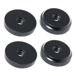 Meetoot 4pcs 1/4'' Aluminum Alloy Female Thumb Wheel Lock Nut Adapter Hot.... Fixed Price $13.73.