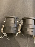 2" Type D Camlock Female Coupler X Npt , Hose Fitting D200pp (set Ot 2 ). Fixed Price $30.00.